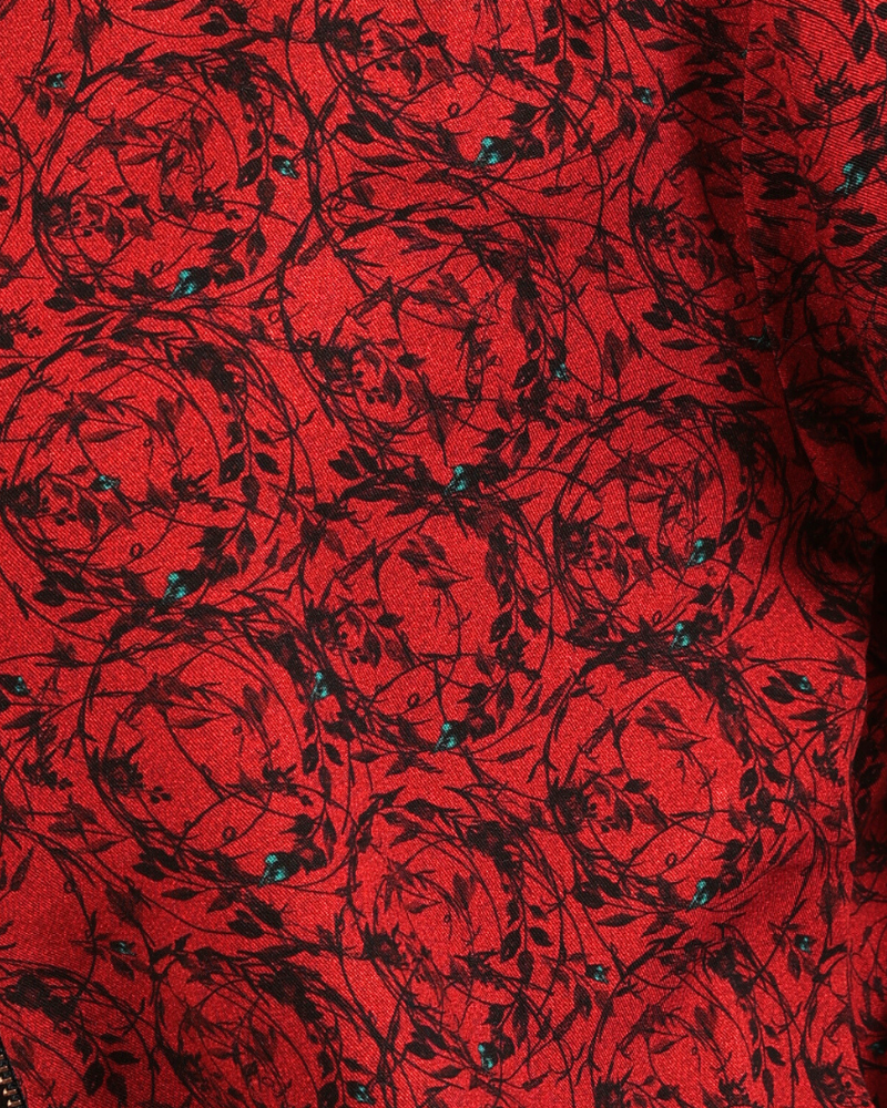 Massif Cissus Chilli Print Midi Skirt