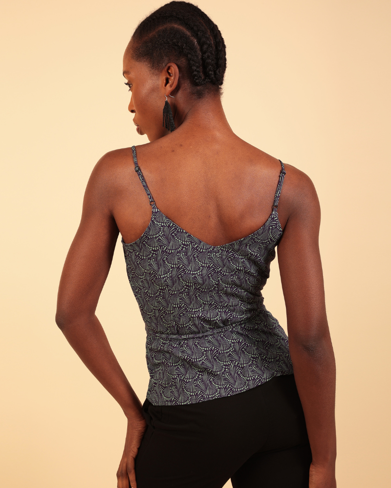 Dubba Strappy Wrap Top