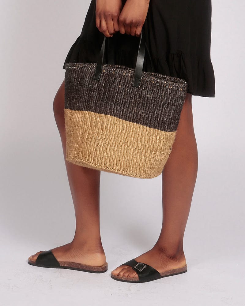 Funzi Black Natural Basket