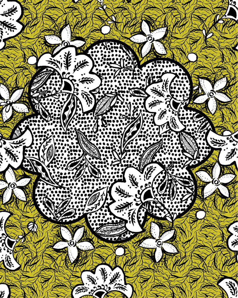 Lico Floral Printed Cotton Bomber