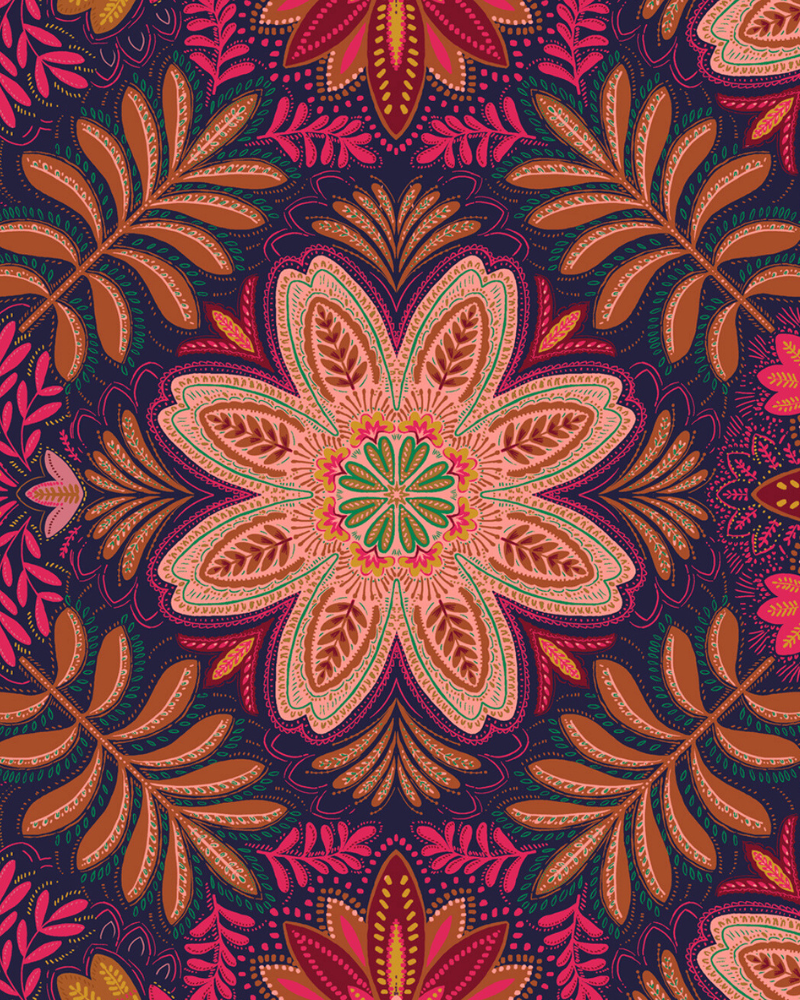 Chappal Short Printed Kimono