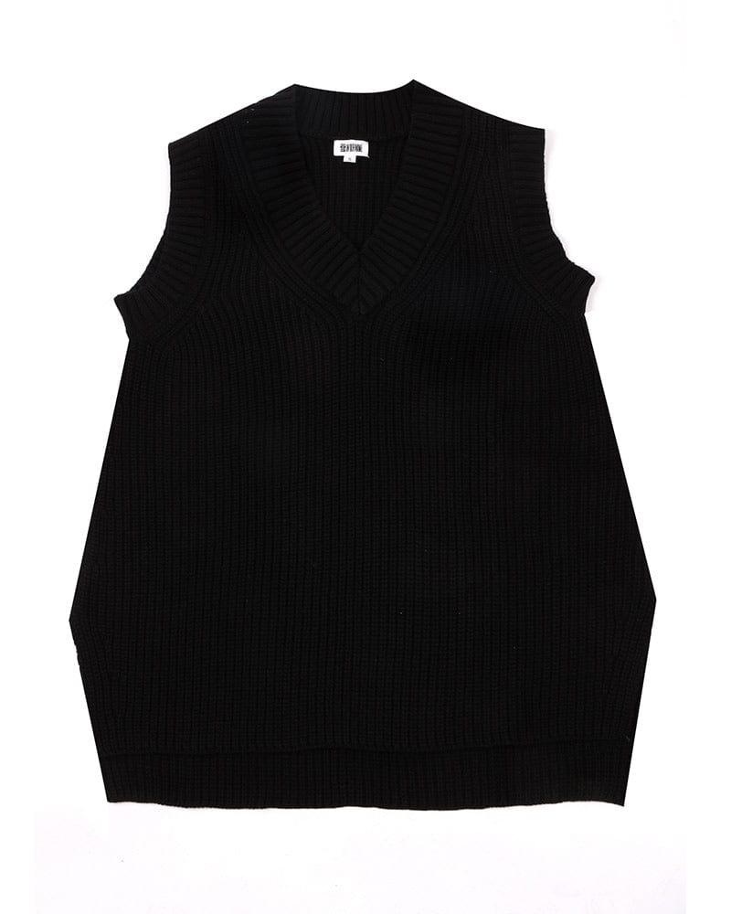 Lado Mid Length Black Vest