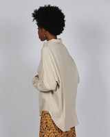 Sayeti Lenzing™ Ecovero™  Cream Long Sleeve Shirt